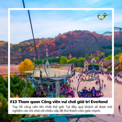 Tour Hàn Quốc mùa thu SEOUL Nami Everland 5N4D từ Đà Nẵng